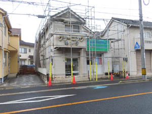 福山市 店舗付き住宅の屋根と外壁塗装
