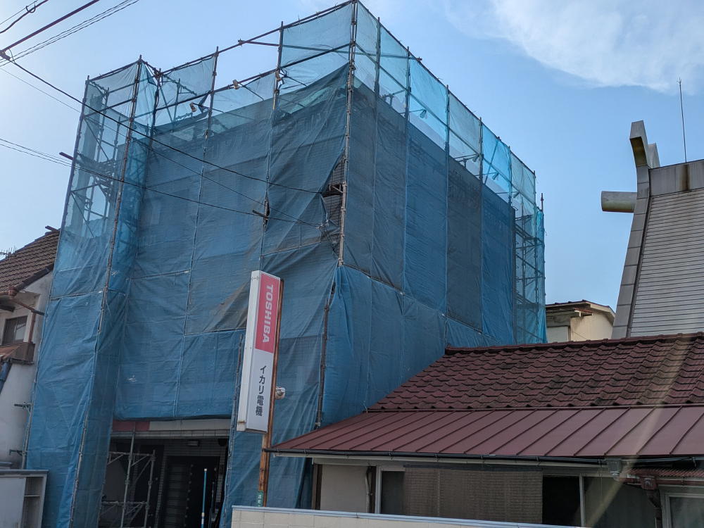 福山市 店舗兼住宅塗装